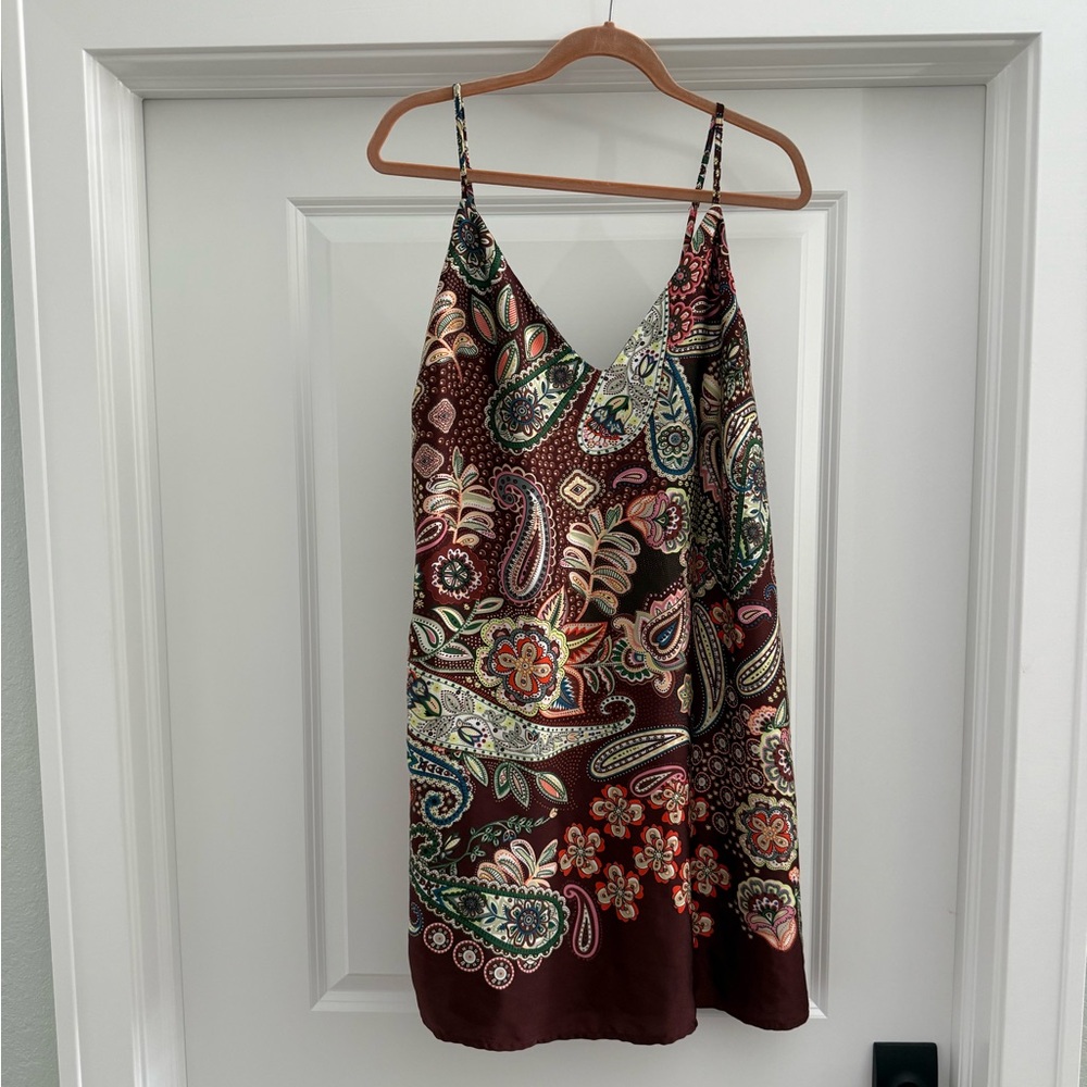 Nasty Gal Multicolor Paisley Dress